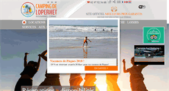 Desktop Screenshot of camping-loperhet.com