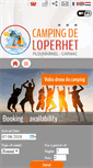Mobile Screenshot of en.camping-loperhet.com